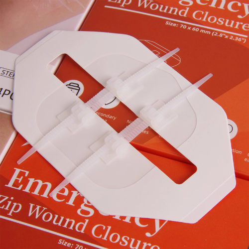 Zipper Band-Aid Suture-Free Wound Closure Device